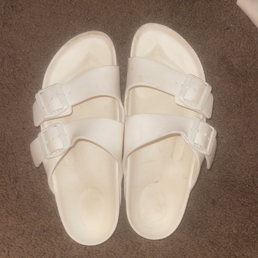 White Birkenstocks